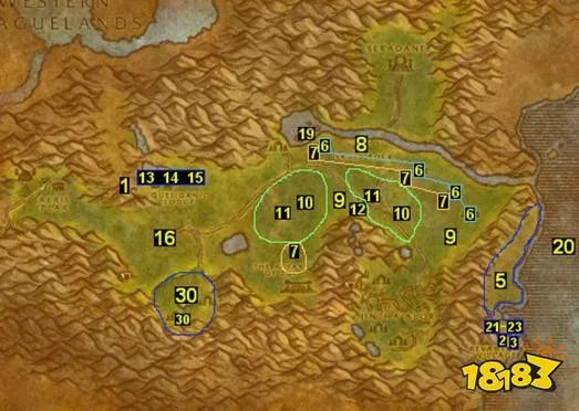 魔兽世界怀旧服部落46-47辛特兰升级,任务路线详解