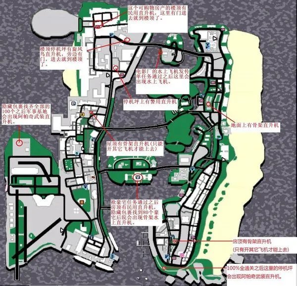 侠盗飞车罪恶都市秘籍飞机作弊码