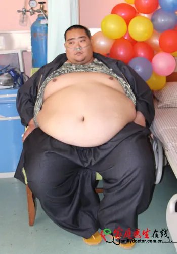 直击520斤男子减肥心酸路