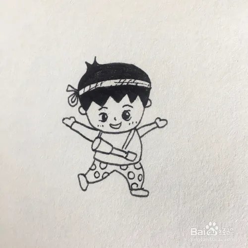 如何画国庆70周年海报简笔画？