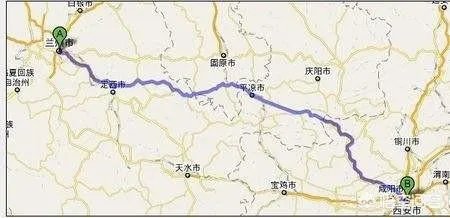 从西安出发去兰州,该如何规划路线?
