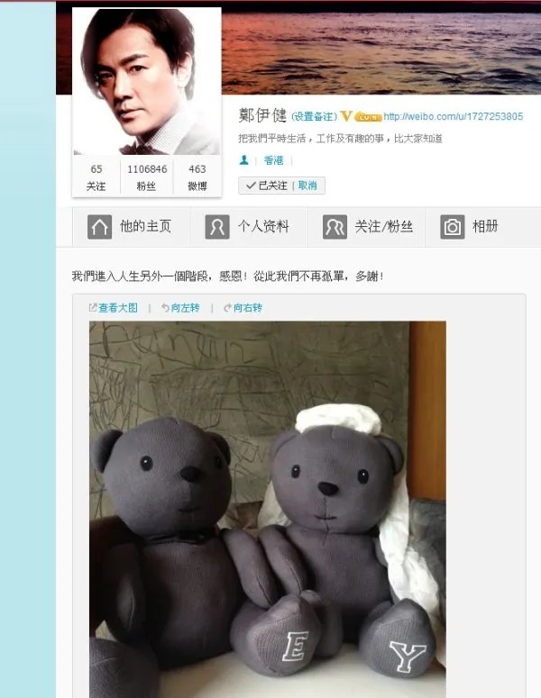 郑伊健结婚了吗