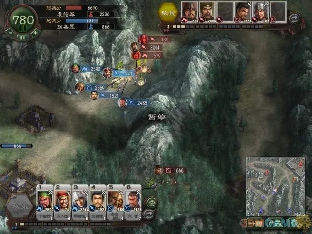 《三国志12》经验分享之攻城