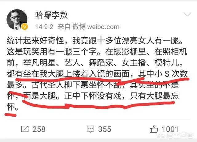 李敖 小s